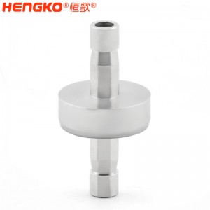 恒歌高壓復(fù)合罐SCBA閥門優(yōu)質(zhì)燒結(jié)粉末多孔不銹鋼金屬過(guò)濾器