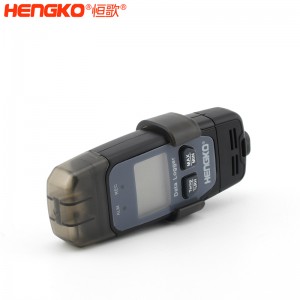 恒歌無線溫濕度記錄儀,高精度支持?jǐn)?shù)據(jù)修正疫苗運(yùn)輸無線溫濕度記錄儀