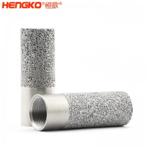 恒歌定制多孔不銹鋼溫濕度傳感器探頭外殼保護罩防水耐用透氣，用于環境監測