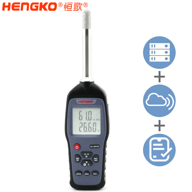 恒歌高精度手持溫濕度巡檢儀_可測(cè)溫度 濕度 露點(diǎn) 球度溫度 Featured Image