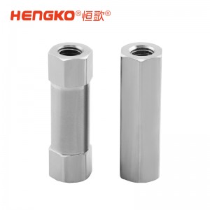 恒歌一體式接頭阻尼液壓過(guò)渡接頭體帶節(jié)流小孔阻尼限流閥過(guò)濾器