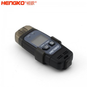 恒歌無線溫濕度記錄儀,高精度支持?jǐn)?shù)據(jù)修正疫苗運(yùn)輸無線溫濕度記錄儀